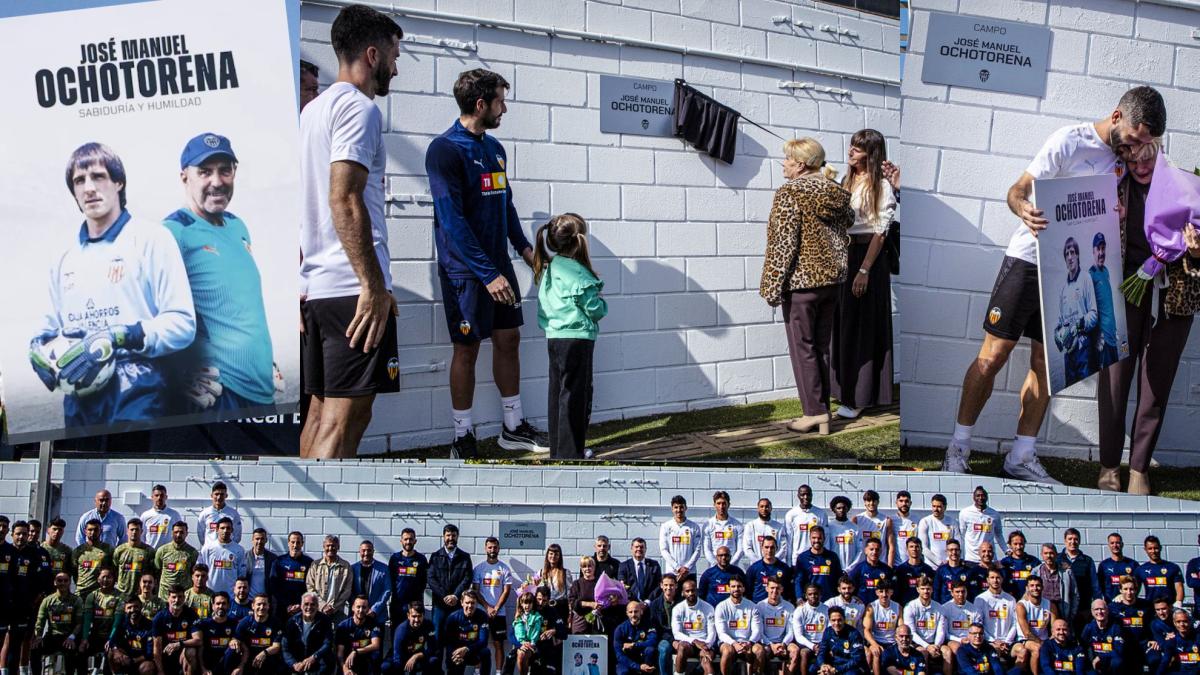 El Valencia pone el nombre de José Manuel Ochotorena al campo principal de entrenamiento