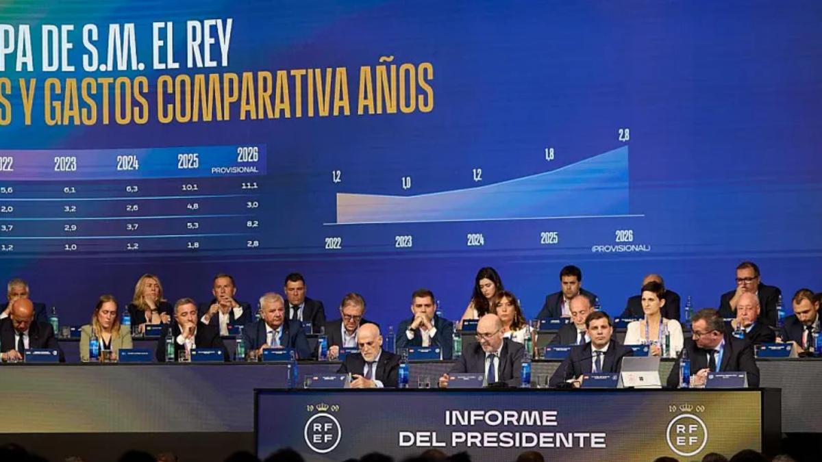 Louzán: "Trabajaremos para que la final del Mundial 2030 se celebre en España"