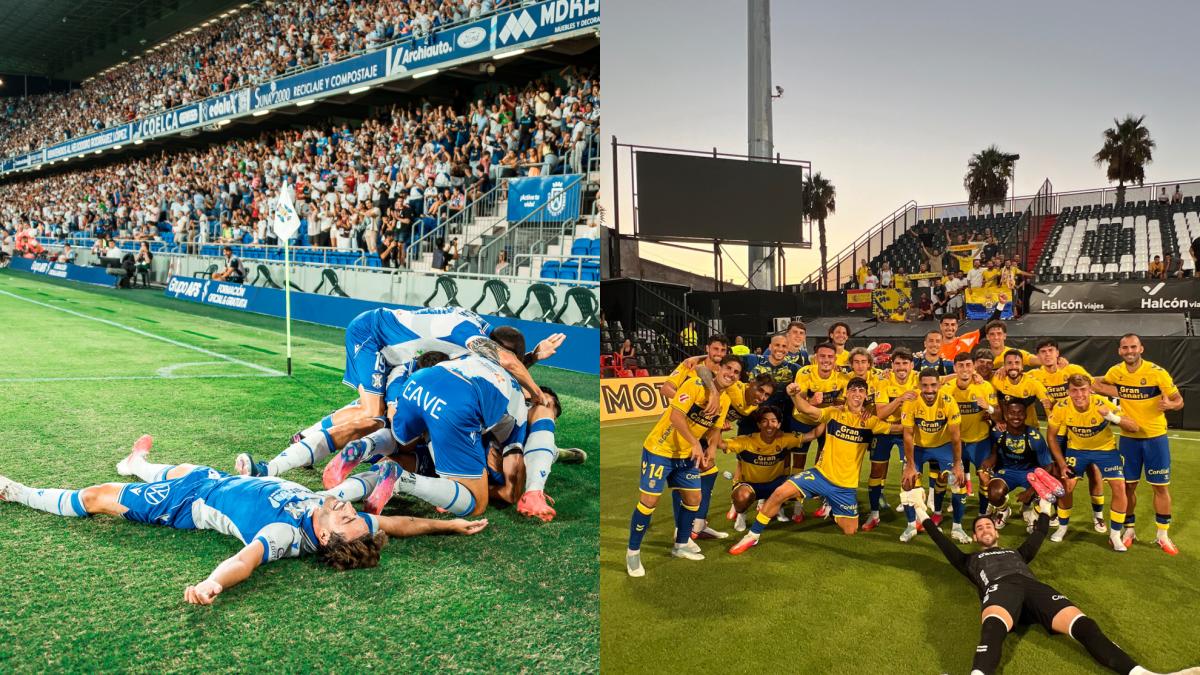 Canarias manda en Segunda