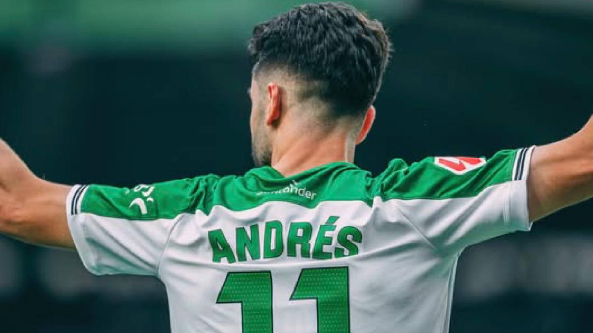Andrés Martín sufre un esguince en la rodilla derecha