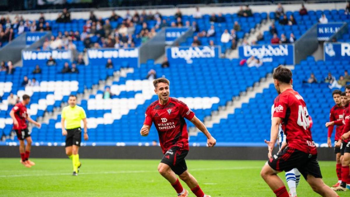 El Mirandés encuentra un nuevo camino hacia la salvación