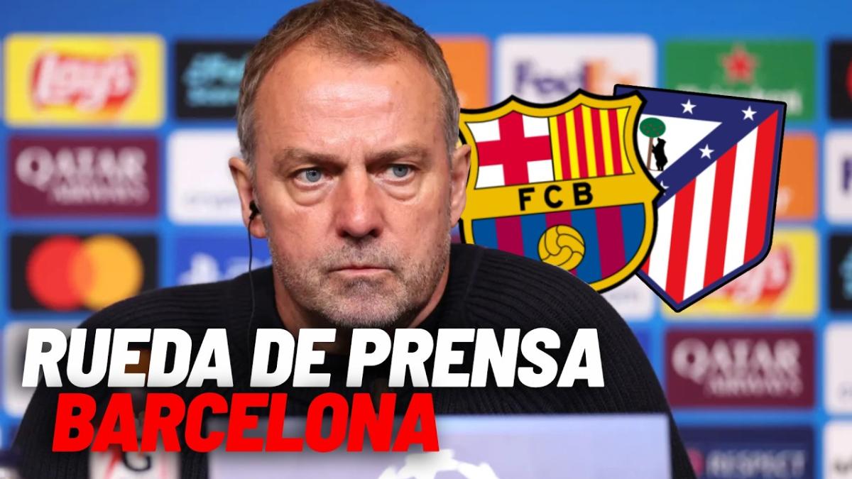Rueda de prensa de Flick y Cancelo en directo | Última hora del partido del Barça vs Atlético de la Champions