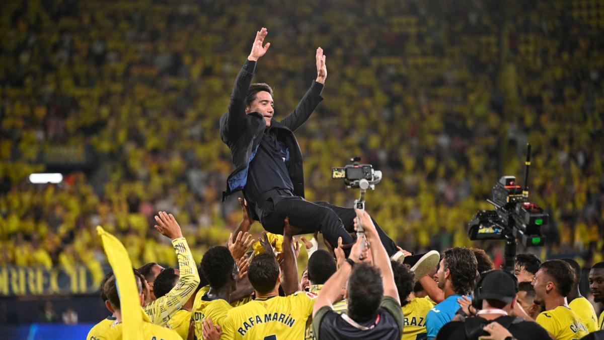 Marcelino: "Es una temporada histórica"