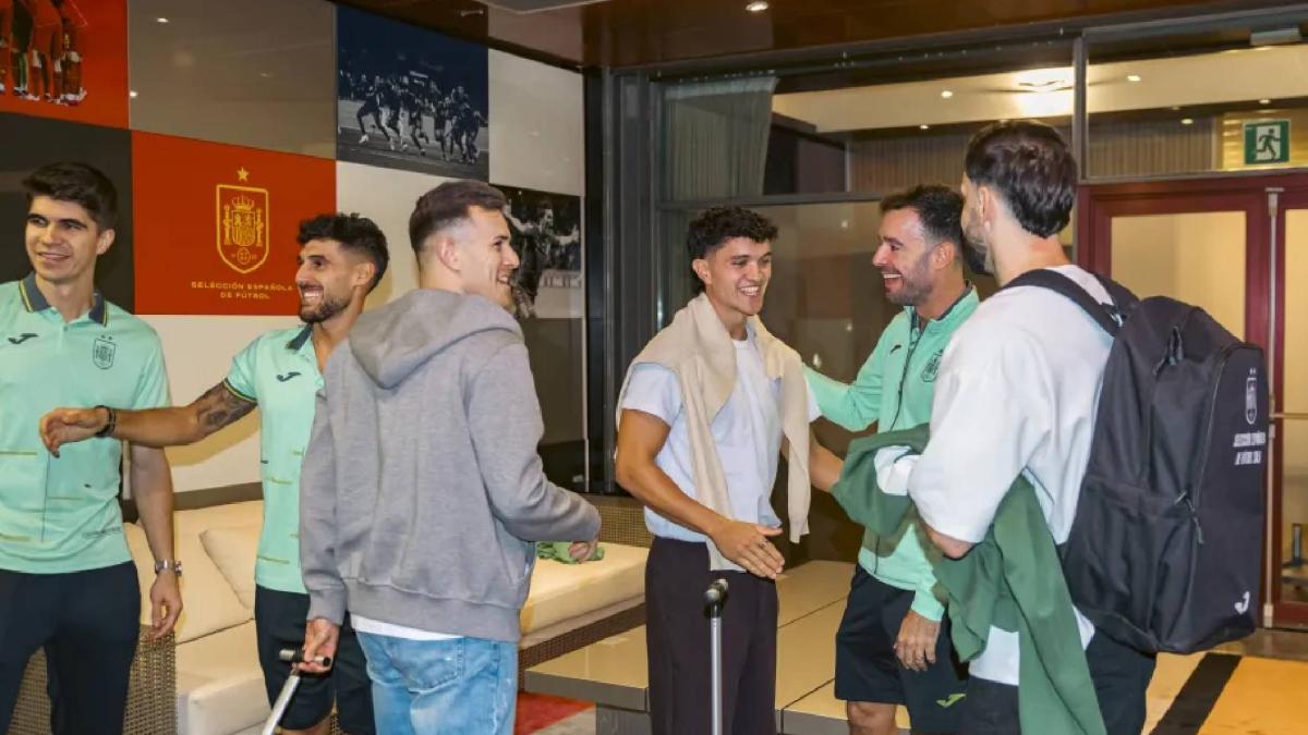 La Selección se ha concentrado hoy en Las Rozas