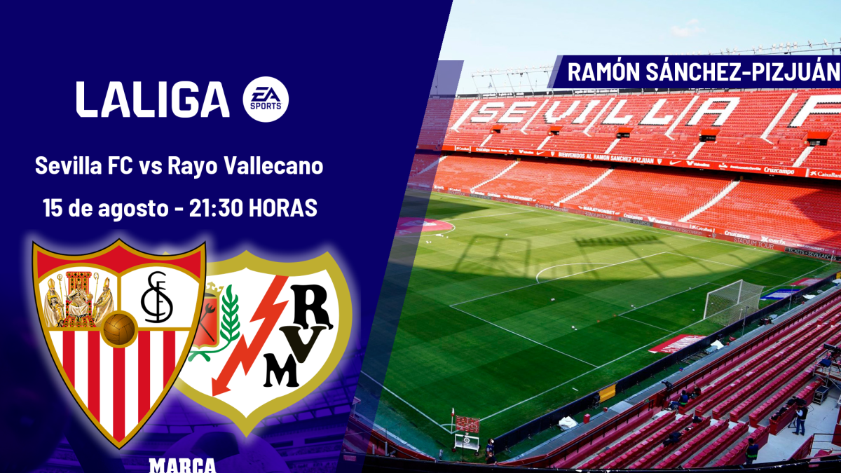 Sevilla - Rayo Vallecano: horario, dónde ver en TV y canal del partido de LaLiga EA Sports