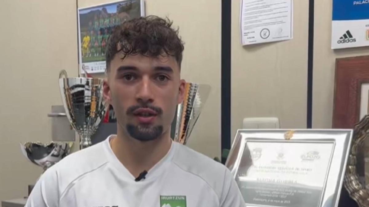 Ion Cerviño: "Por fin estoy aquí, defendiendo el escudo que quiero defender"