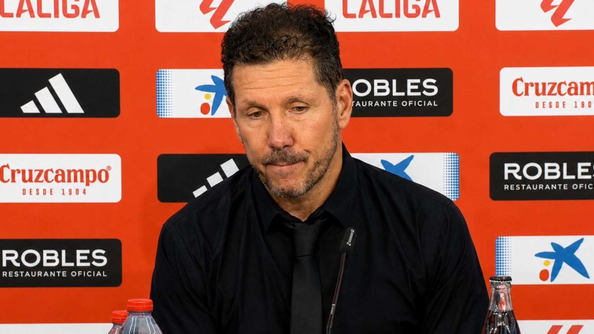 Simeone: "Me voy contento por el compromiso, la identidad de lo que somos y lo que queremos"