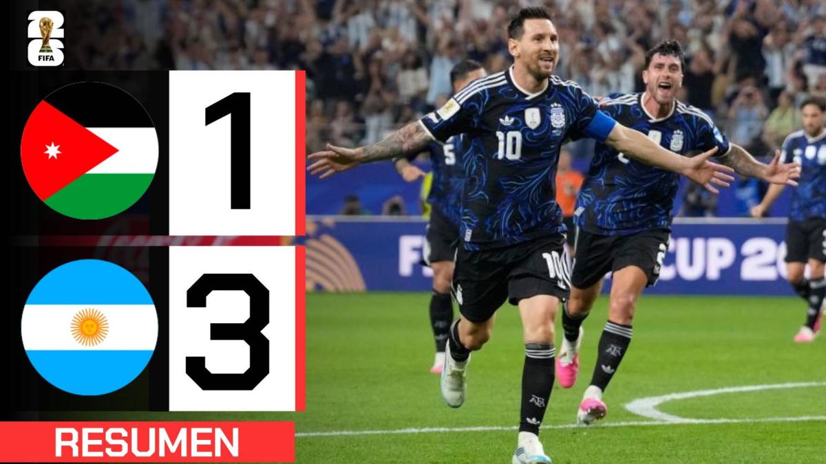 Messi brilla con otro gol (en media hora de juego) y la Argentina 'B' vence