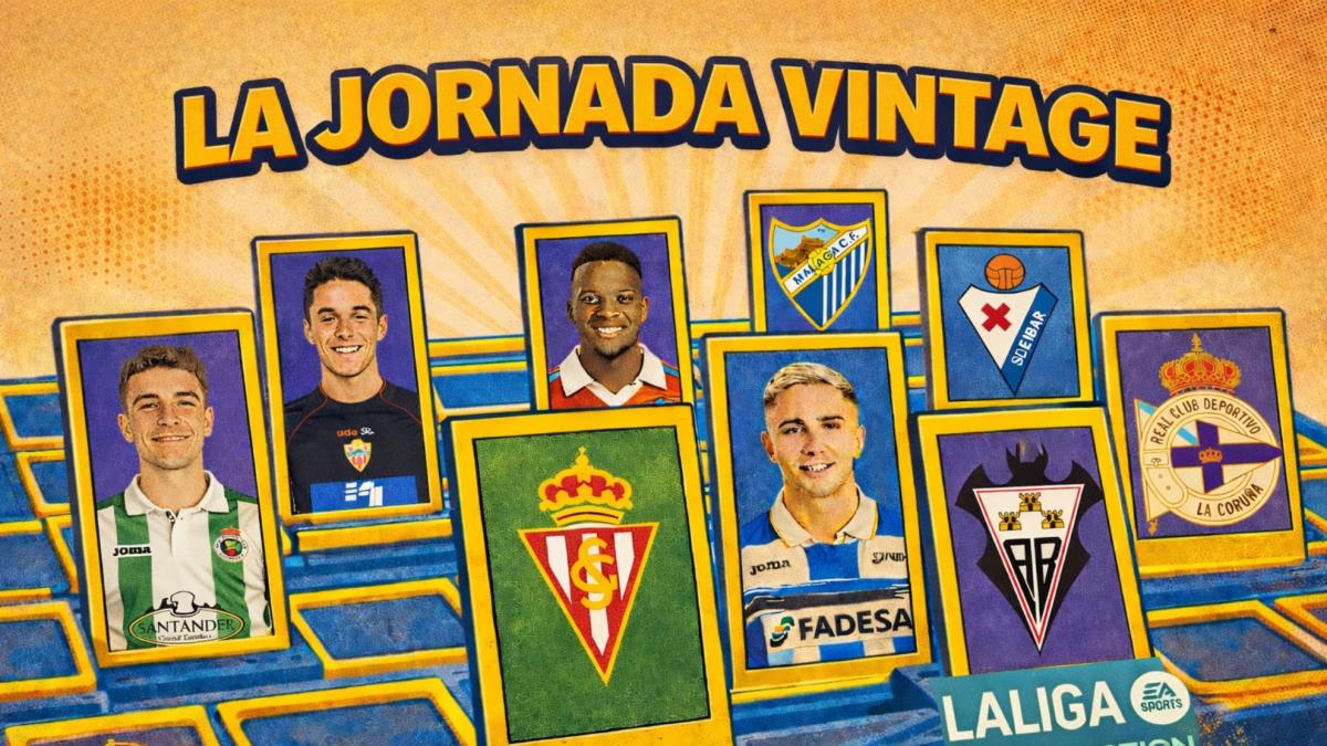 Cuándo es la jornada retro de LaLiga EA Sports e Hypermotion y qué equipos participan