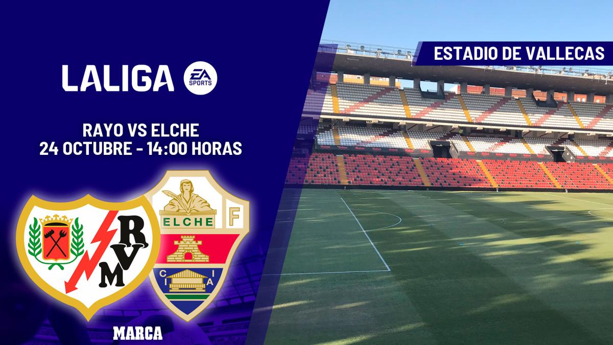 Rayo - Elche | Un ojo en el césped y otro en la grada: previa, análisis, pronóstico y predicción