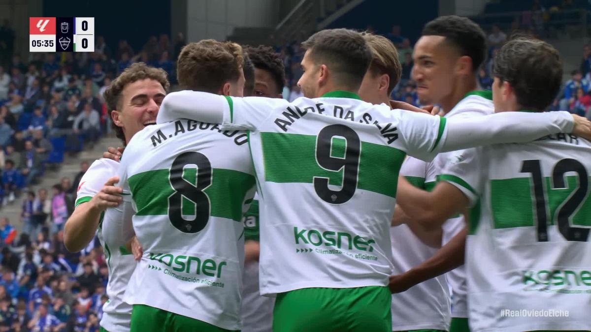 El subidón del Elche condena al Oviedo