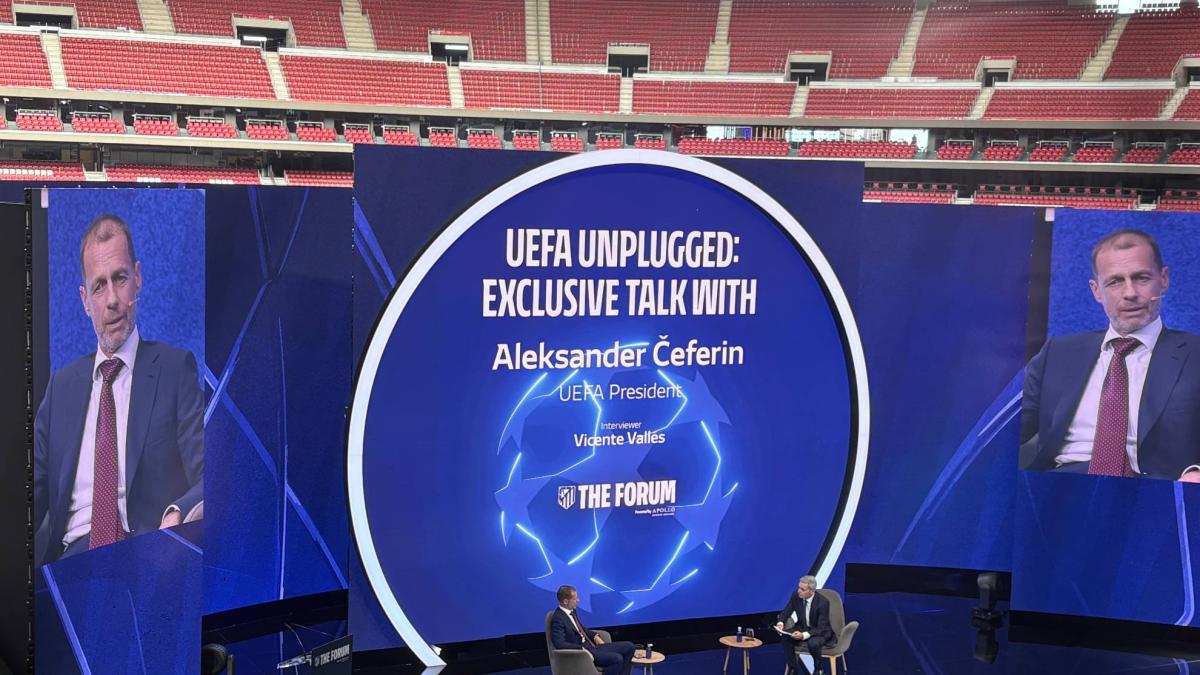 Ceferin: "Las últimas competiciones que se han creado han sido demasiado"