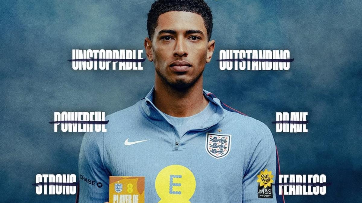 Inglaterra elige a Bellingham por delante de Kane