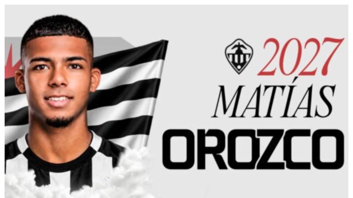Matías Orozco llega al Castellón