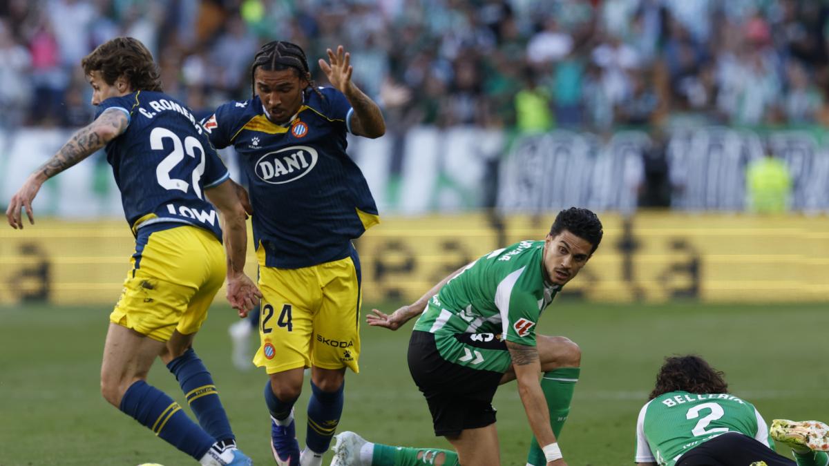 El Betis iguala su peor serie de jornadas consecutivas de Liga sin ganar con Pellegrini