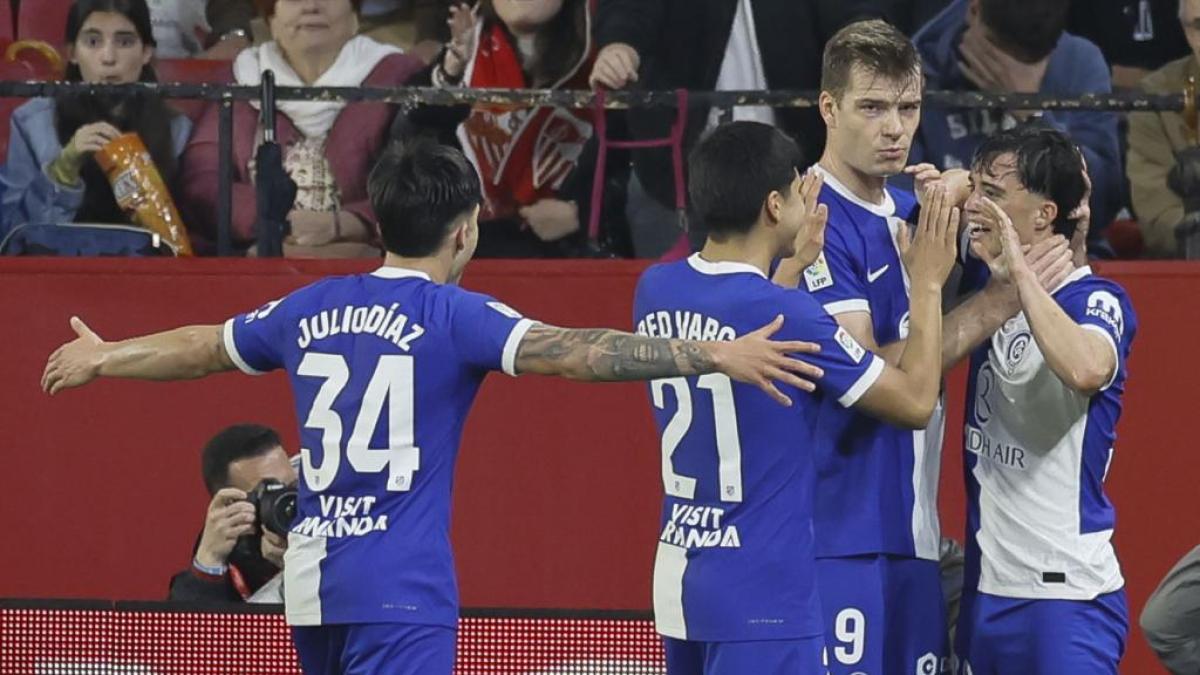 Las lágrimas de Boñar: debut con el Atlético, gol y un cúmulo de emociones