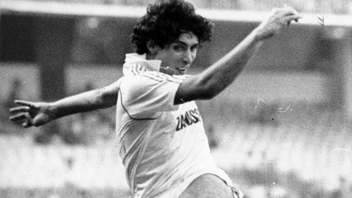 El delantero de la huelga