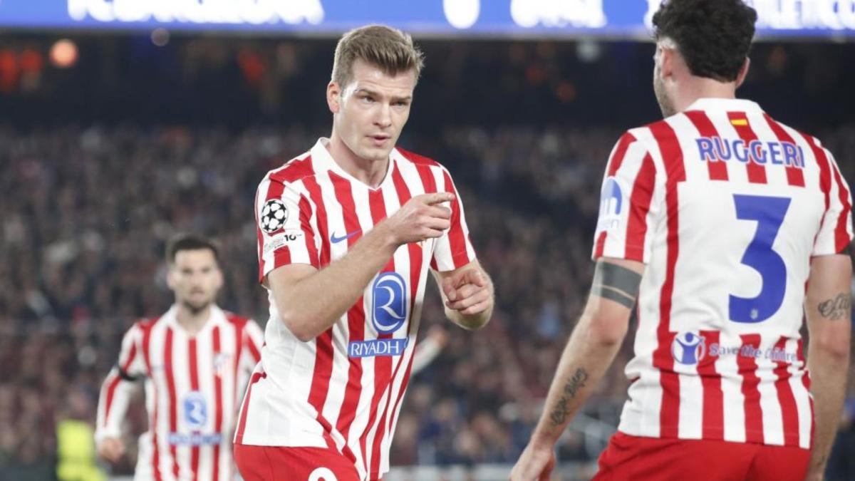 Atlético, euforia... contenida