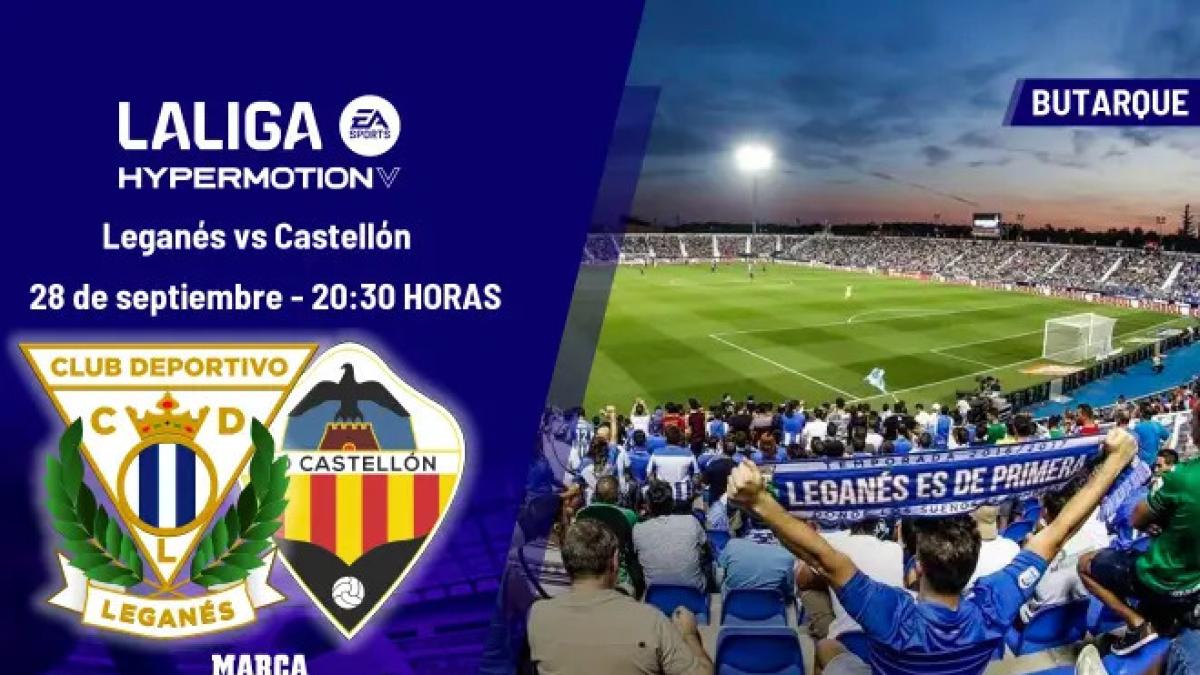 Leganés - Castellón en directo | Última hora de LALIGA Hypermotion en vivo hoy