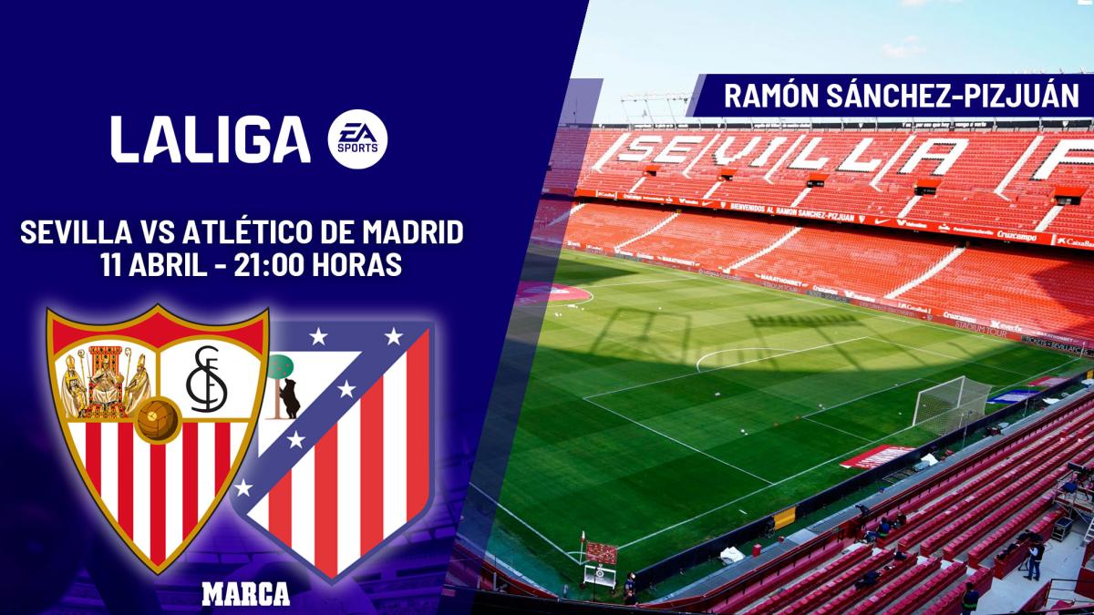 Sevilla - Atlético de Madrid: horario, dónde ver en TV y canal del partido de LaLiga EA Sports
