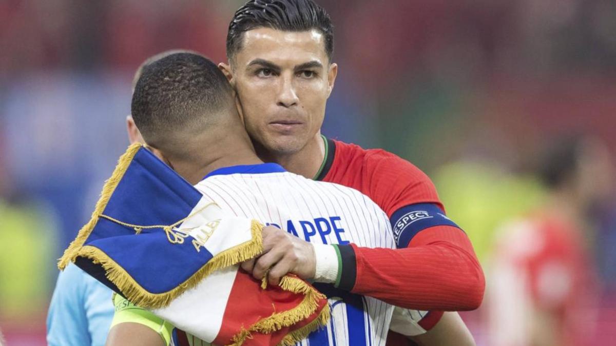 Mbappé encuentra consuelo en Cristiano