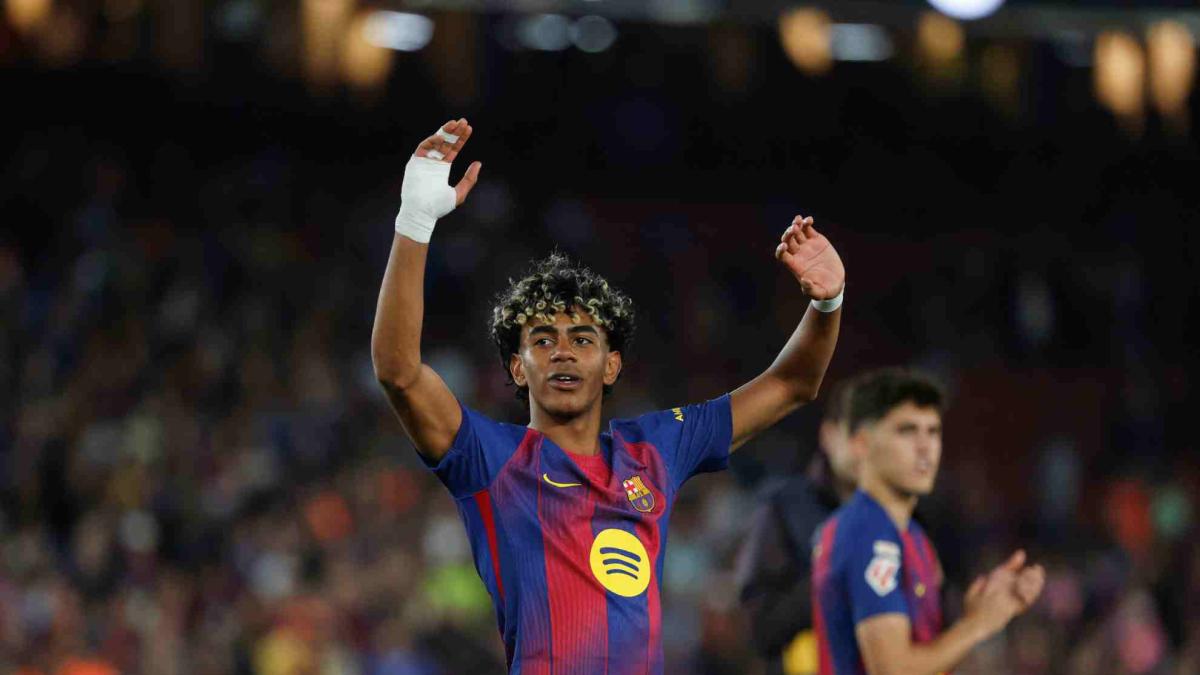 Lamine 'destroza' a Raúl