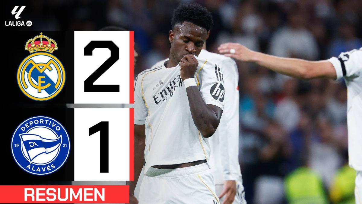 Mbappé y Vini se excusan con goles