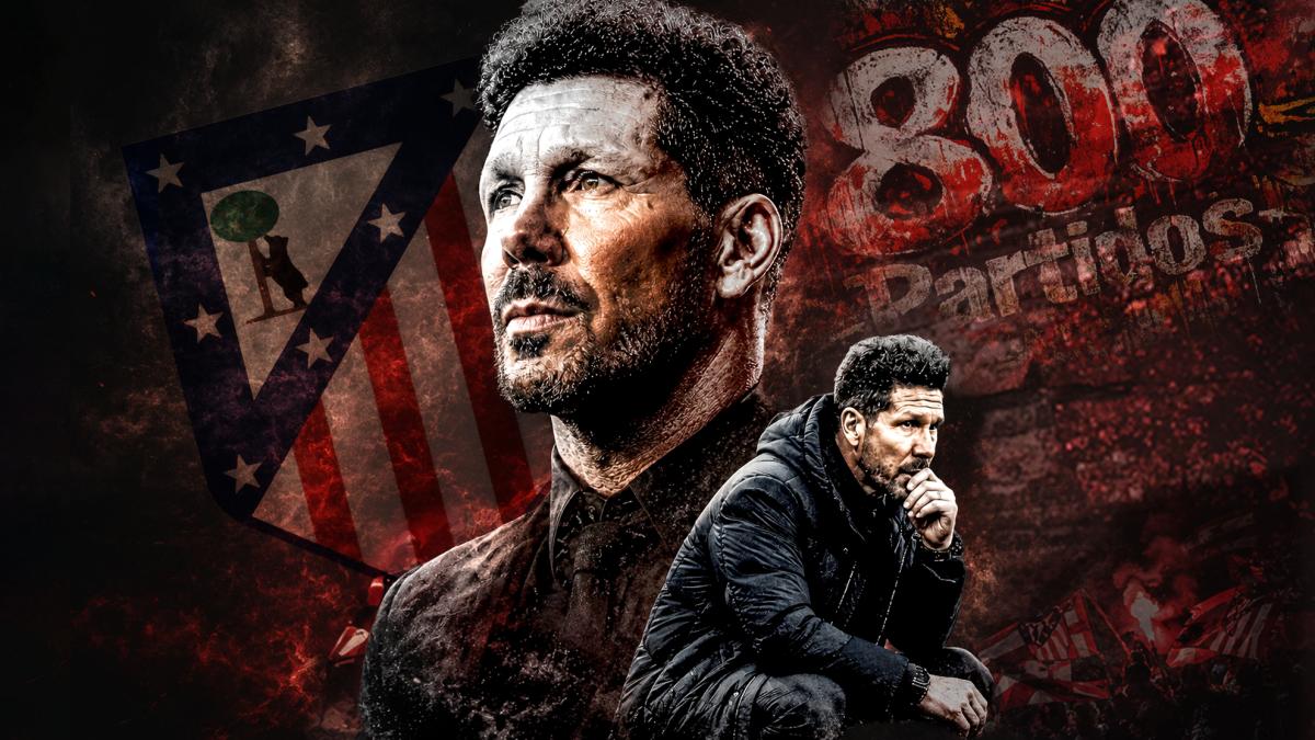 El Cholo se pone a 800
