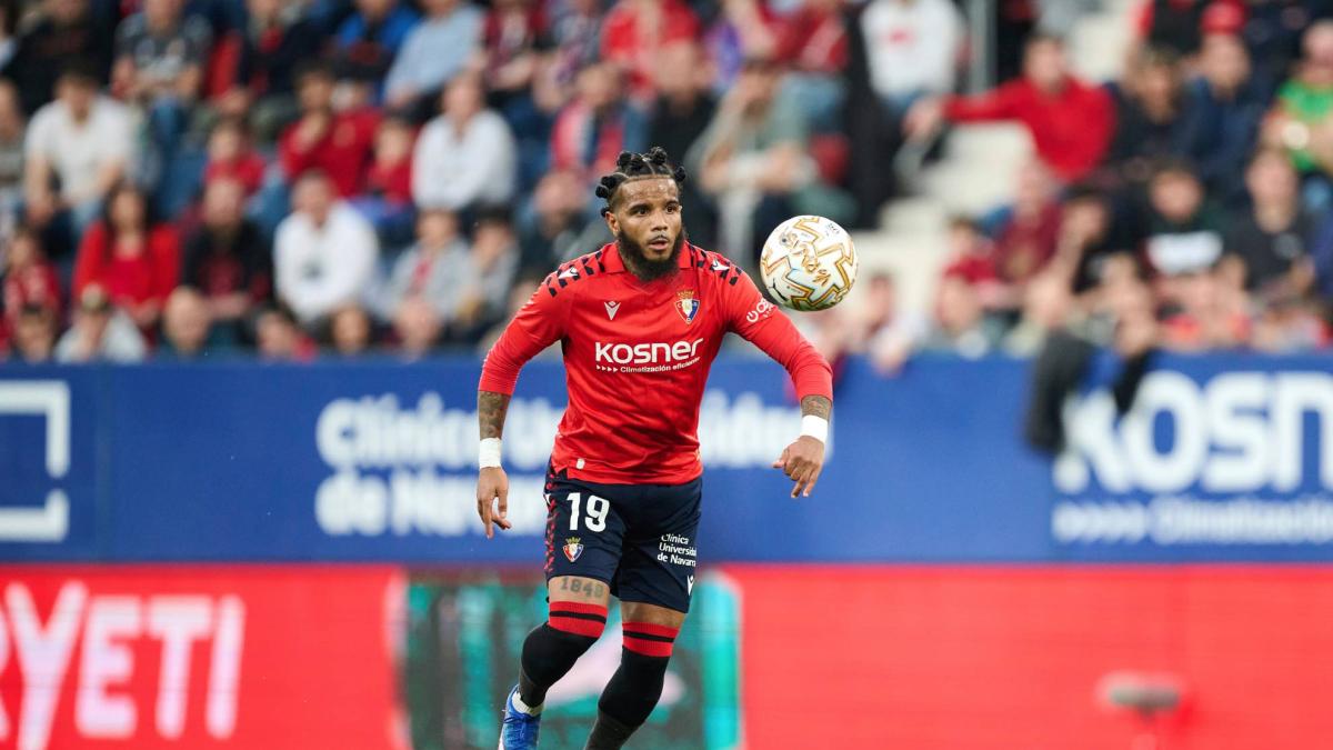 Valentin Rosier ya está listo para volver con Osasuna