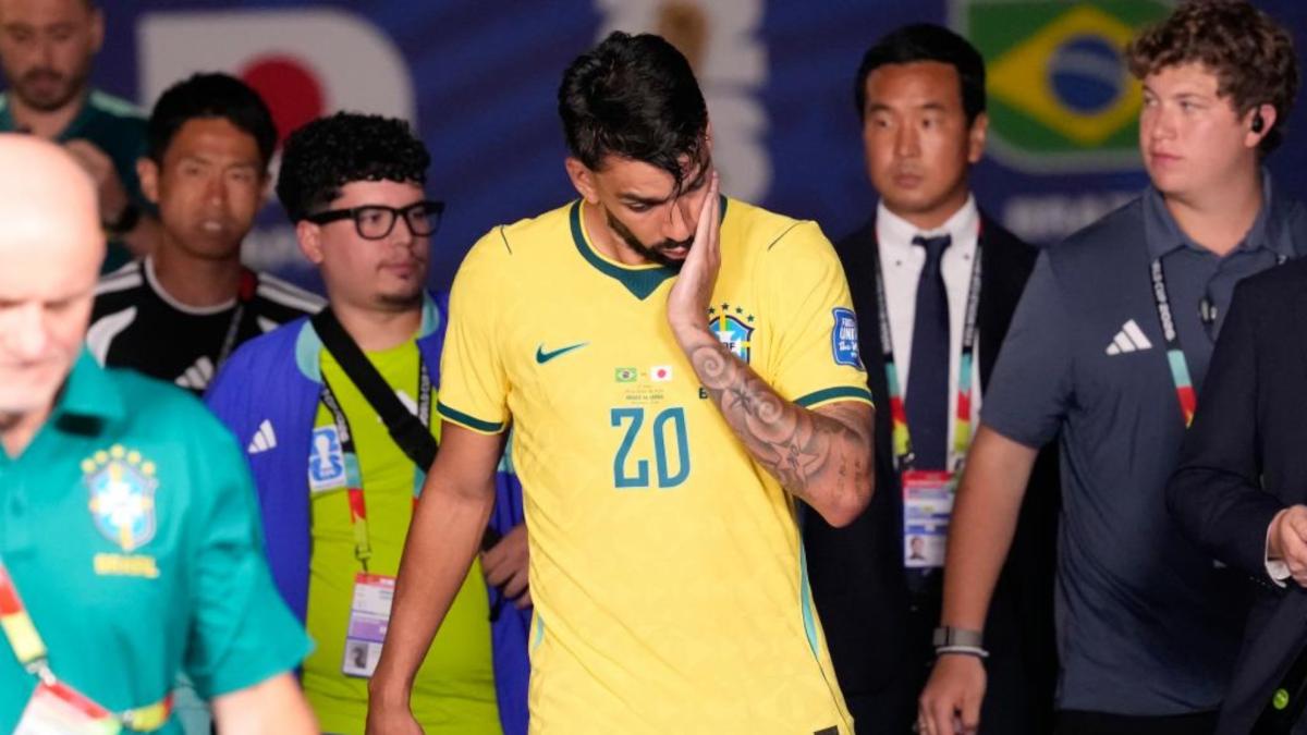 Lucas Paquetá cae… y Ancelotti se agarra a Raphinha