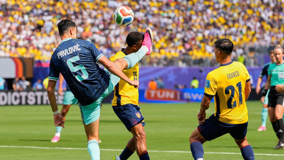 Ecuador ganó a Alemania y al VAR