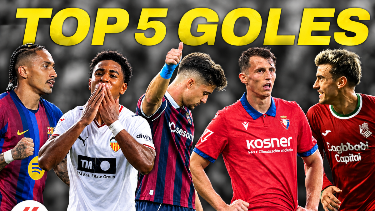 Los mejores goles de la jornada: Raphinha, Budimir, Barrene...
