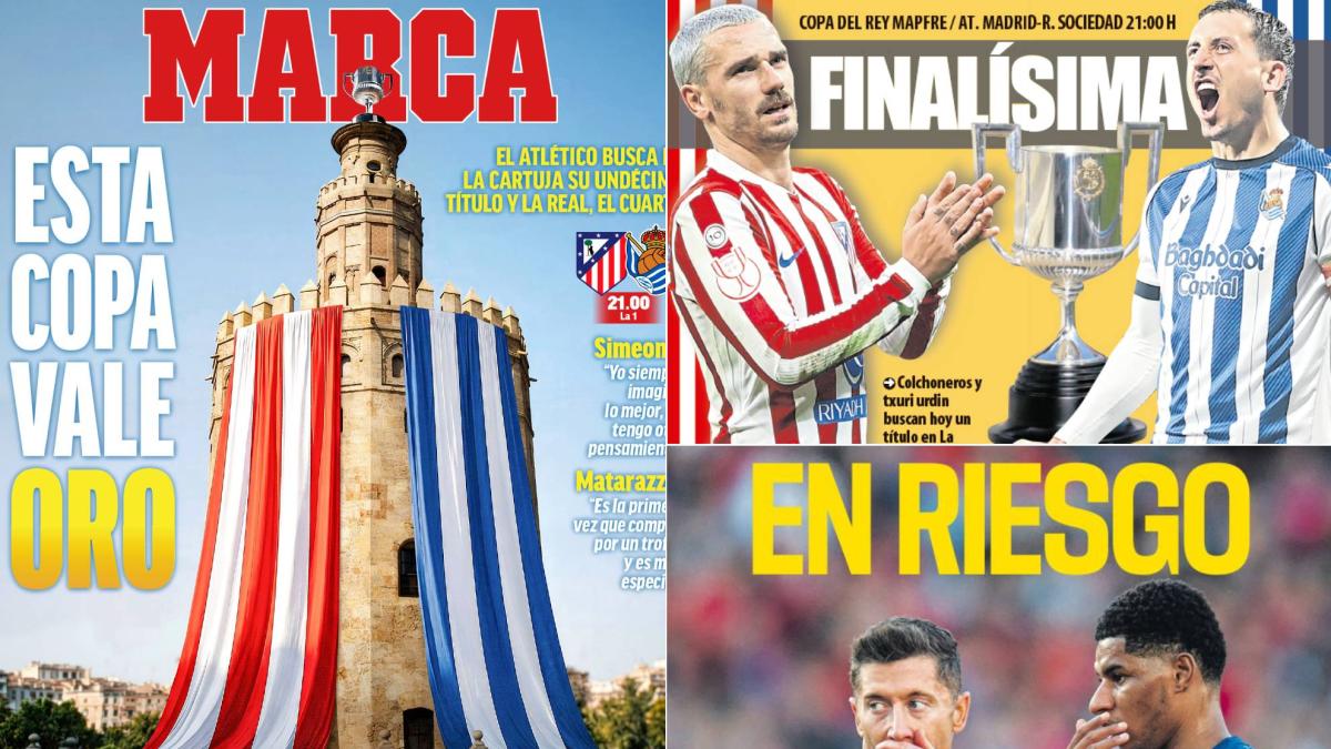 Las portadas: una Copa que vale oro