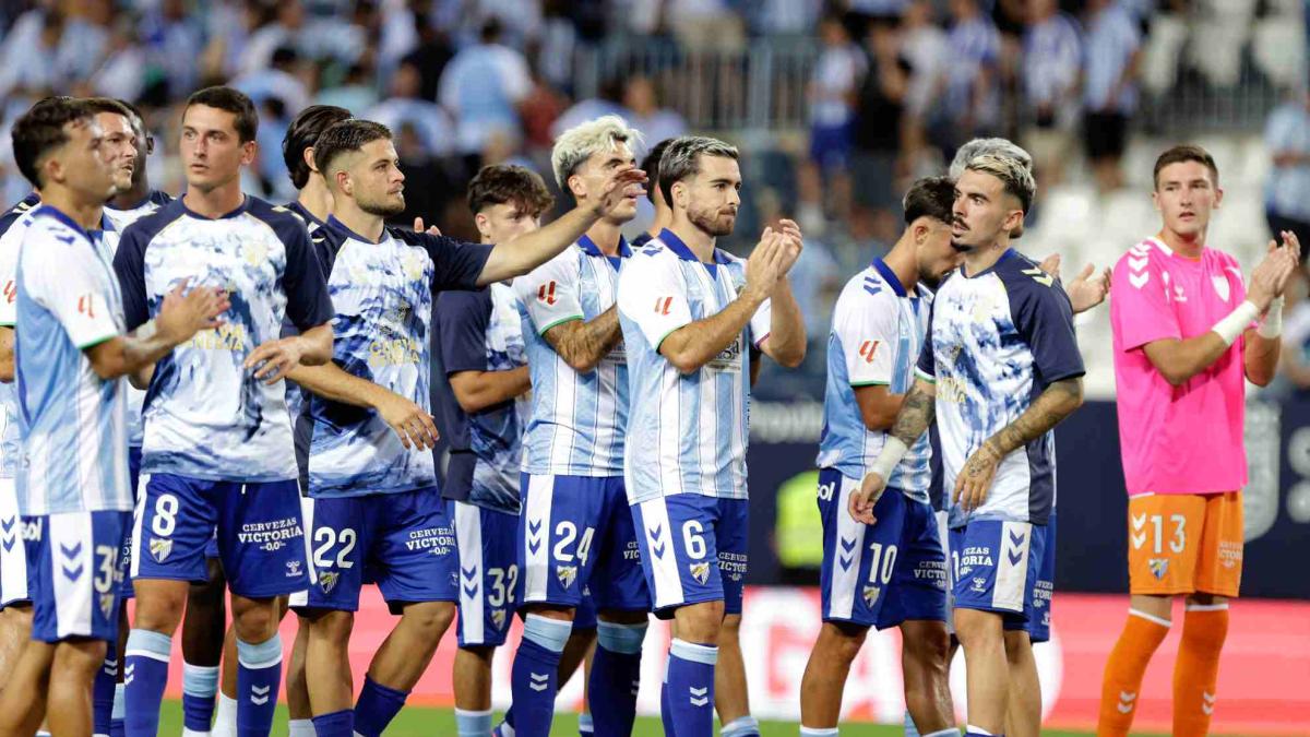 La Rosaleda recordó a Luismi Sánchez en el regreso a Primera