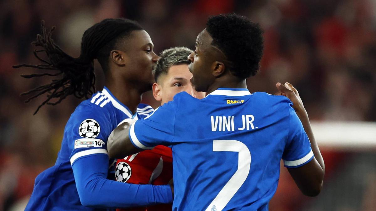 La afición habla y dicta sentencia: roja a Camavinga... y a Vinicius