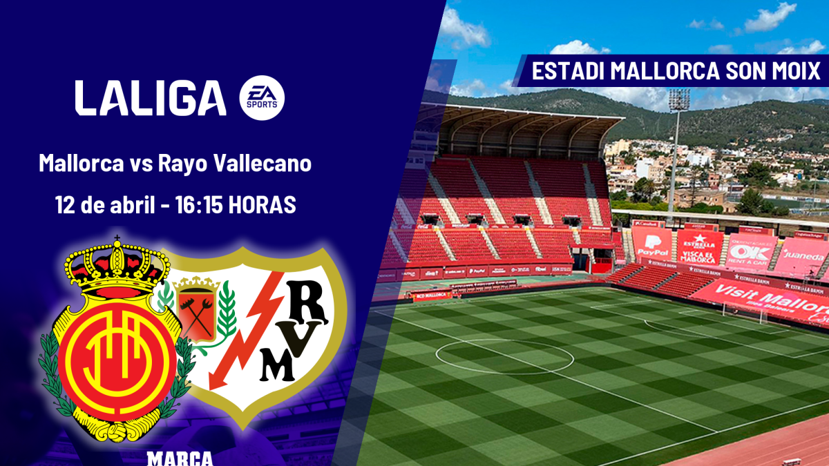 Mallorca - Rayo Vallecano: horario, dónde ver en TV y canal del partido de LaLiga EA Sports