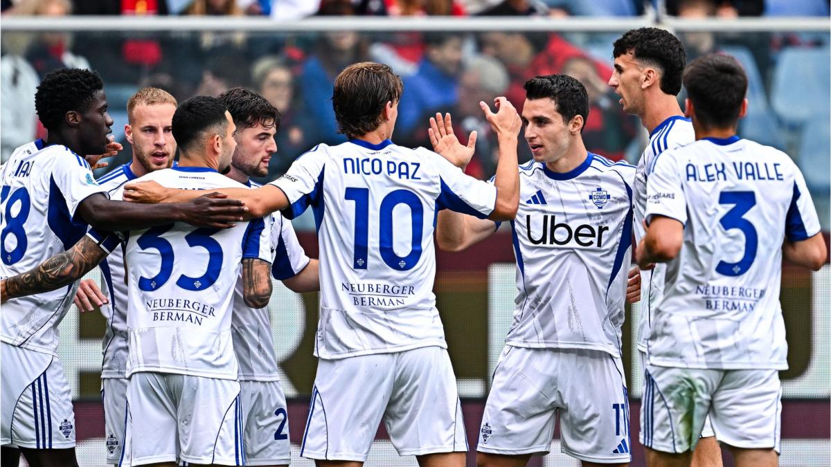 El Como de Cesc deja atrás su crisis para no seguir perdiendo comba con la Champions