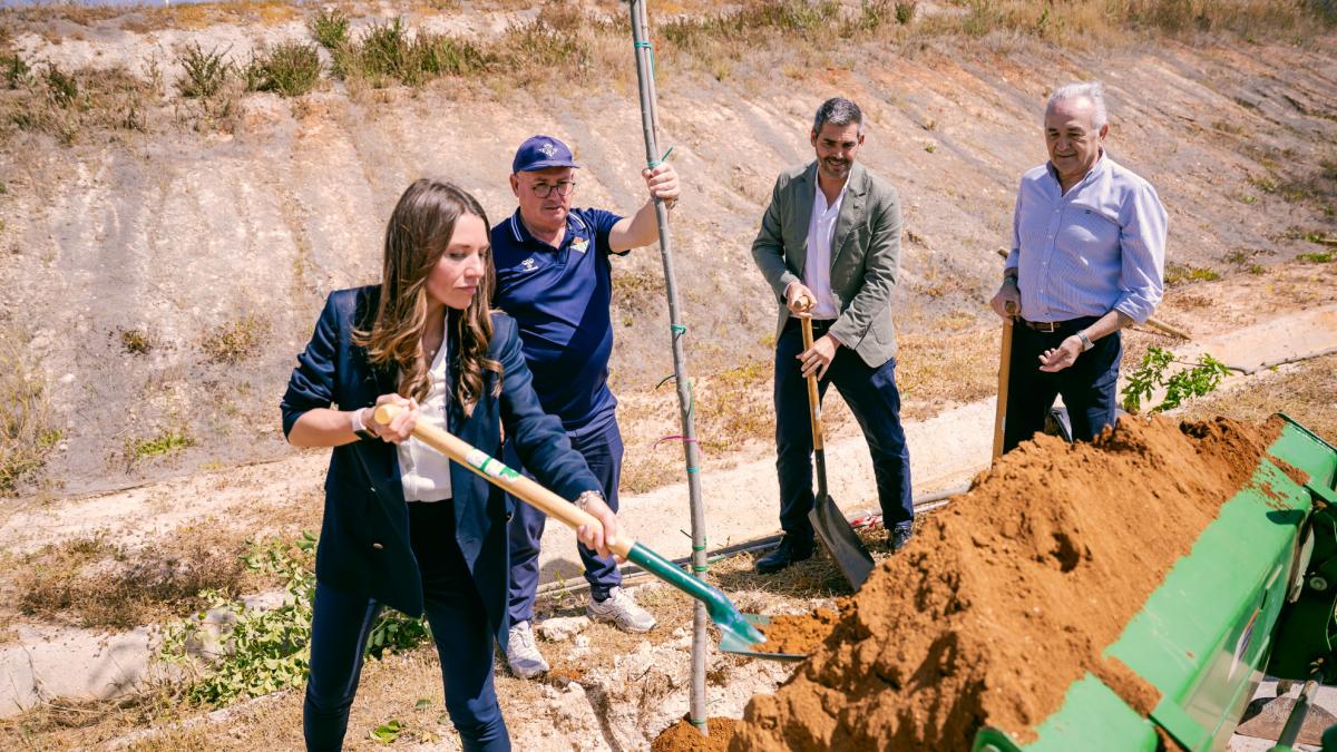 El Real Betis y Revel crean una zona de arbolado en la Ciudad Deportiva Rafael Gordillo