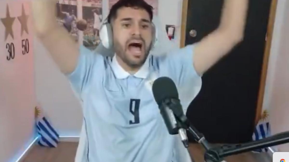 Un streamer estalla por el fallo de Muslera en el Uruguay-España y su reacción da la vuelta al mundo