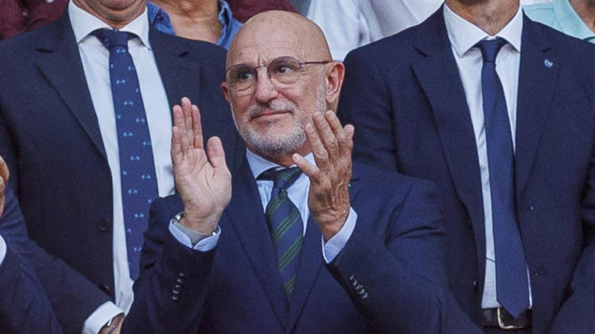 Luis de la Fuente: "Siento pena por los pitos en San Mamés"