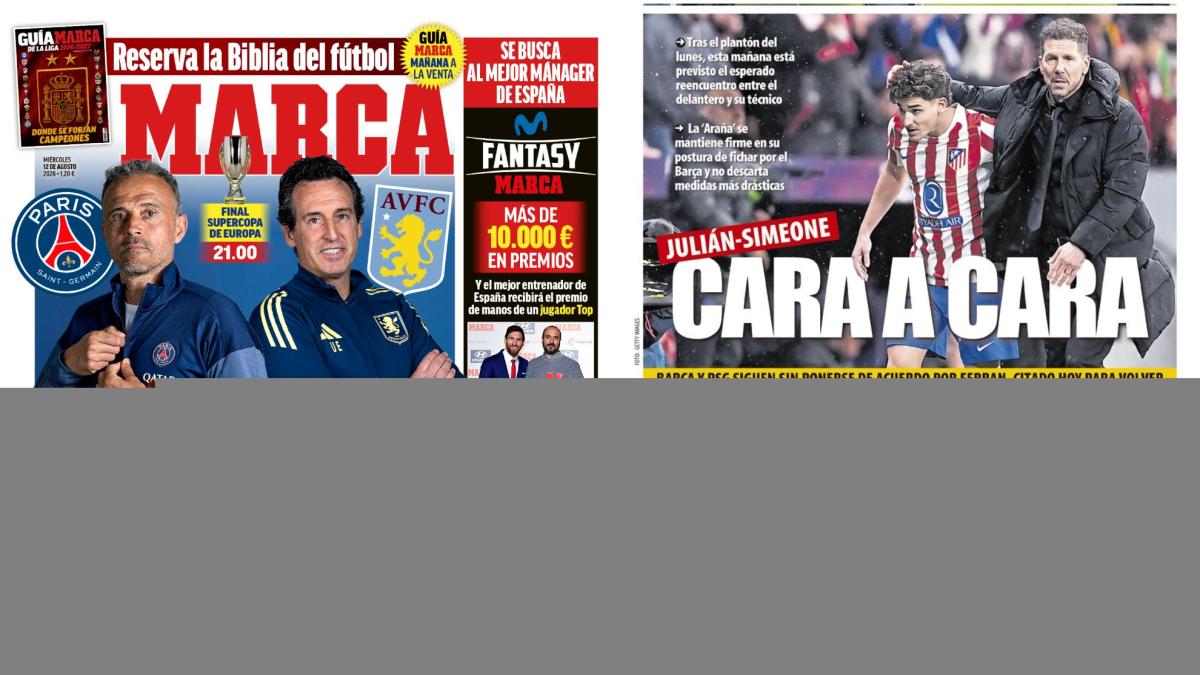 Las portadas del día: Superduelo español y el jugador que rechaza a Xabi Alonso para no ser un traidor