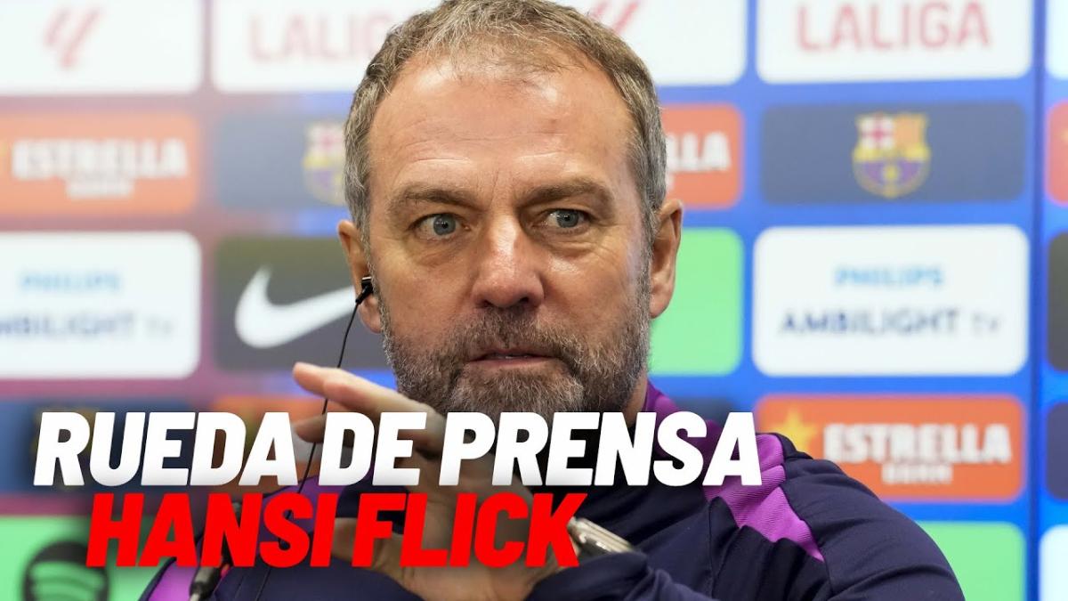 Rueda de prensa de Flick, en directo | Última hora del partido de LaLiga del Barça vs Celta