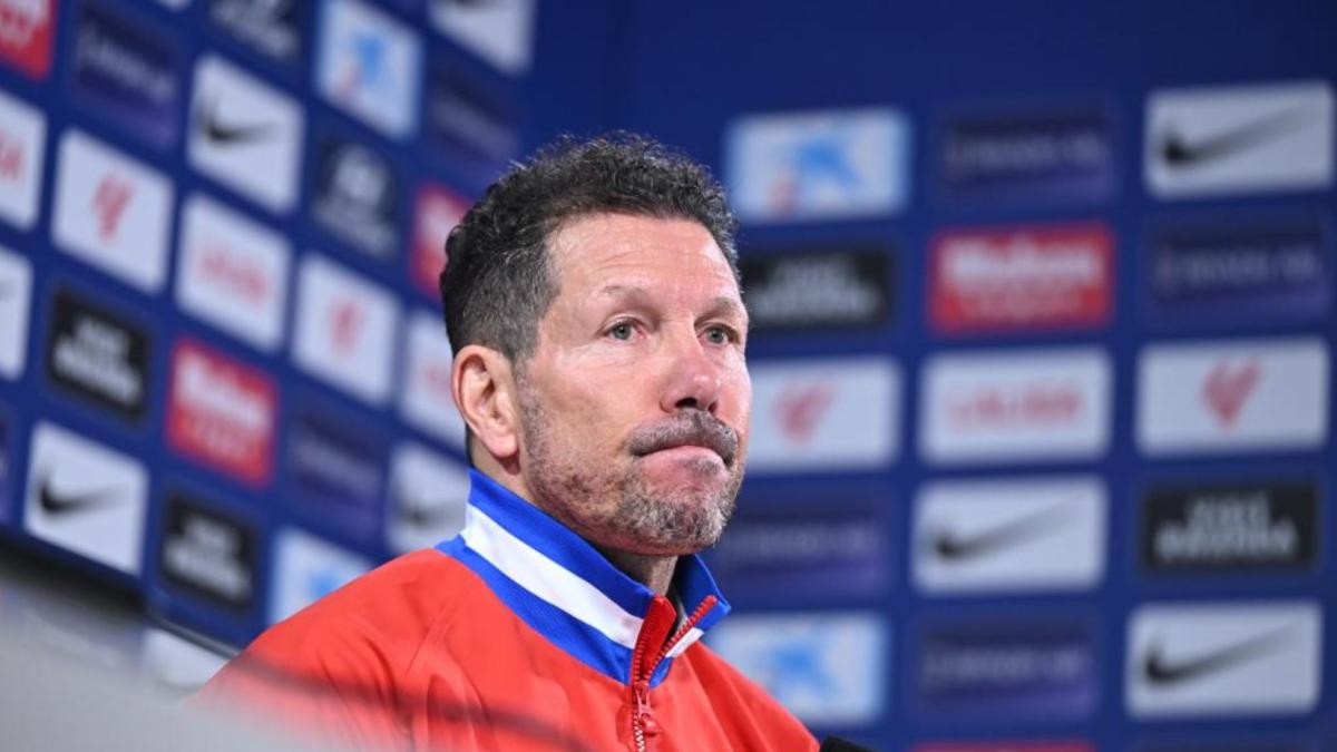 Simeone: "Necesitamos seguir adelante y no importa quién esté delante"