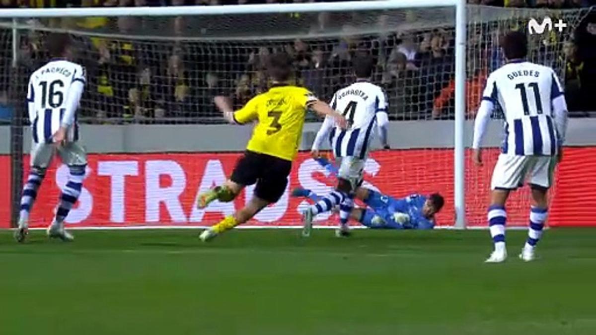 Juego, set en blanco y partido para la Real