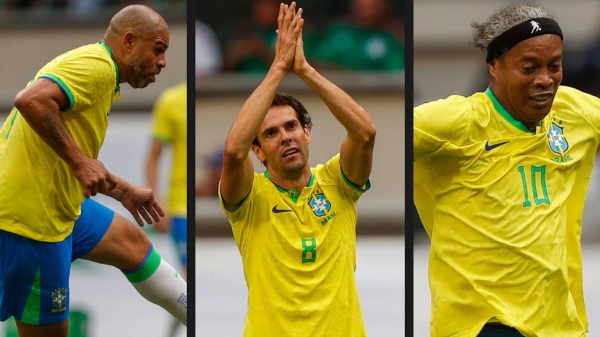 El tiempo no perdona a las estrellas de Brasil... excepto a Kaká