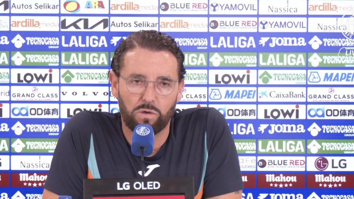 Bordalás: "Hemos tenido el tiempo justo de recuperarnos, pero sabemos la importancia del partido frente a Osasuna"
