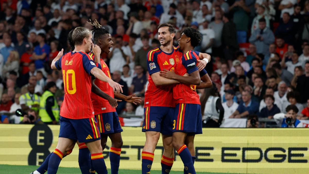 Olés y remontada en Wembley
