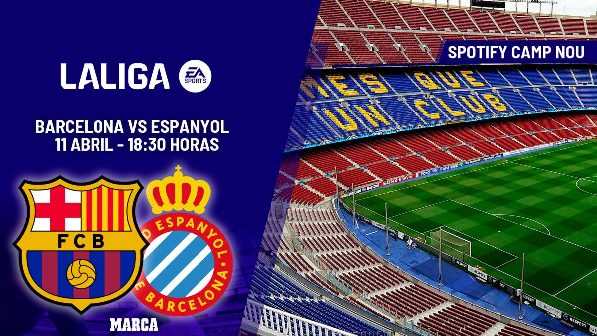 Barcelona - Espanyol: horario, dónde ver en TV y canal del partido de LaLiga EA Sports