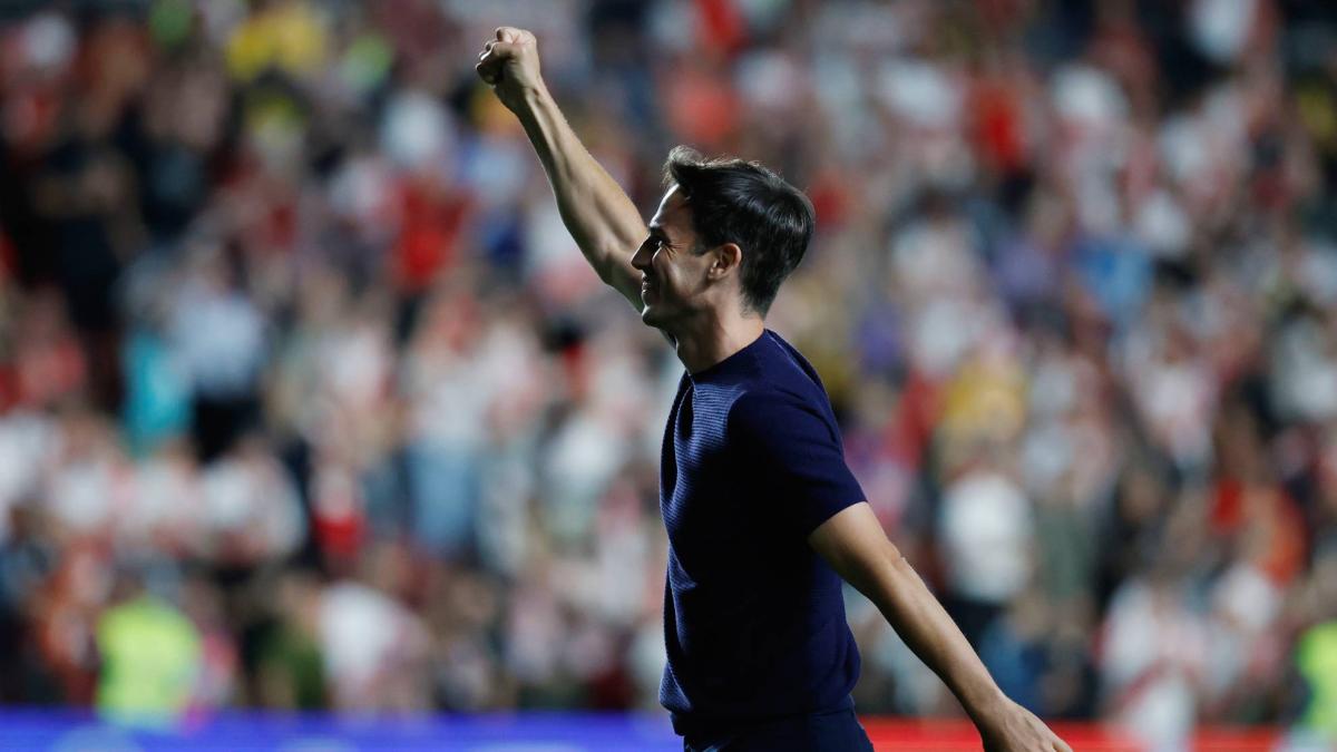 Iñigo Pérez: "Ha sido el partido más importante desde que estoy en el Rayo"