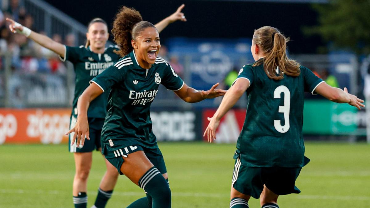 Schröder marca el primer gol oficial de la temporada del Real Madrid